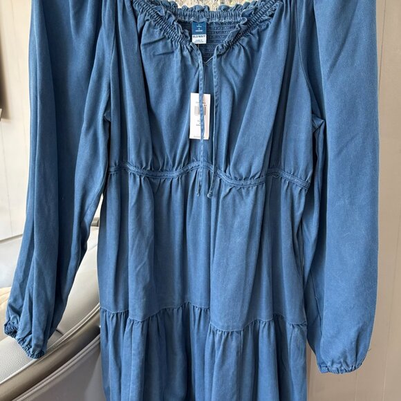 NWT Old Navy Chambray Dress - Picture 2 of 7